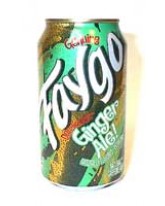 FAYGO CANS GINGER ALE 12 OZ. - 24 CT.